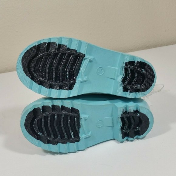 Girls Cat & Jack Tiffany Polka Dot Rain Boots - Picture 6 of 9